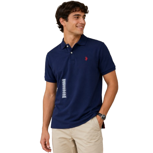 Camisa polo clásica azul marino de U.S. Polo Assn