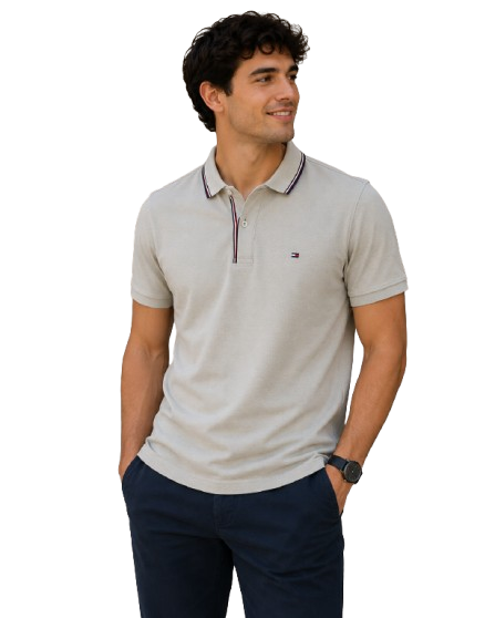 CAMISAS POLO DE HILFIGER CAFE M