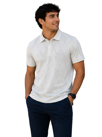 CAMISA POLO ADIDAS ULT MC TXR POLO blanco