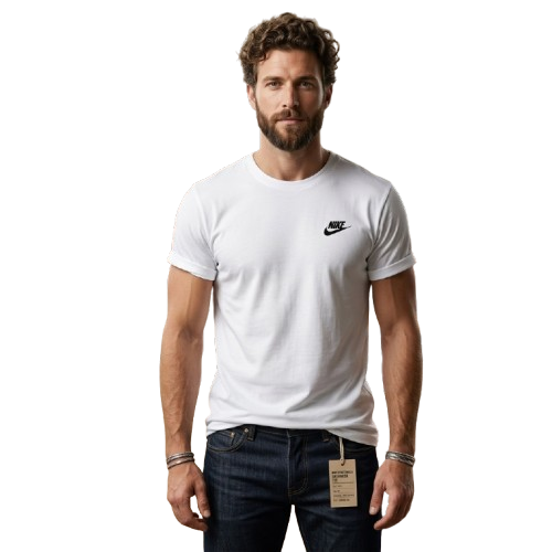 nike camisetas blanco S