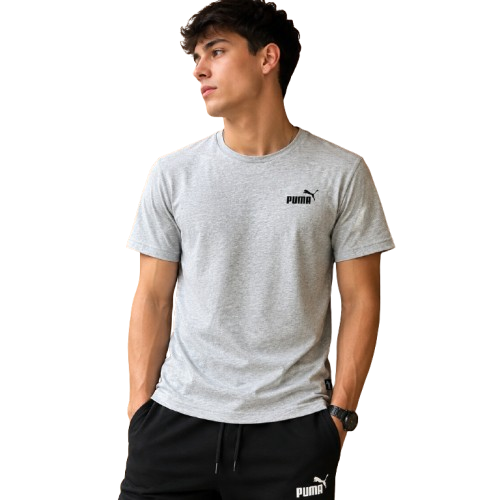 Puma Essentials Small Logo Shirt Men | P GRIS S