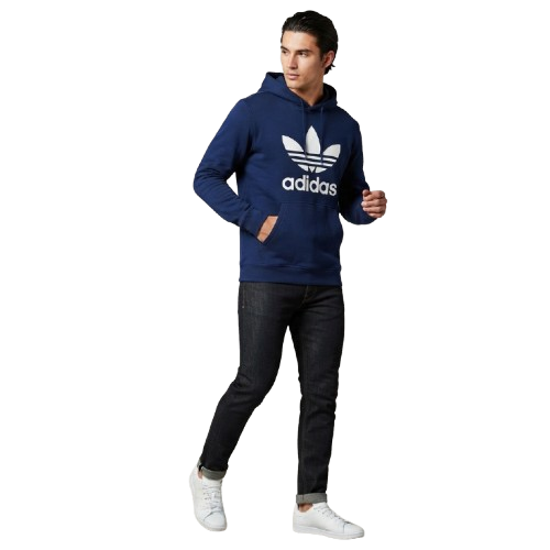 HOODY ADIDAS TREFOIL AZUL S