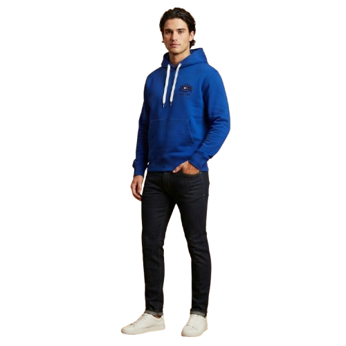 HOODIE  DE HOMBRE AZUL M